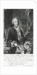Portrait of Johann Christoph Gottsched by Johann Martin Berningeroth