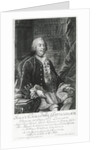 Portrait of Johann Christoph Gottsched by Johann Martin Berningeroth