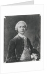 Portrait of Jean Baptiste Louis Gresset by Louis M. Tocque