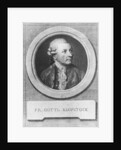 Portrait of Friedrich Gottlieb Klopstock by Christian Gottlieb Geyser