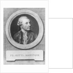 Portrait of Friedrich Gottlieb Klopstock by Christian Gottlieb Geyser