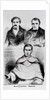 Jean-Baptiste Lacordaire, Fr. de Lamennais and F. Flocon by French School