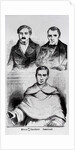 Jean-Baptiste Lacordaire, Fr. de Lamennais and F. Flocon by French School