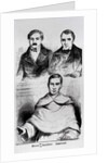 Jean-Baptiste Lacordaire, Fr. de Lamennais and F. Flocon by French School