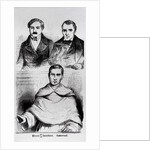 Jean-Baptiste Lacordaire, Fr. de Lamennais and F. Flocon by French School