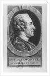 Portrait of Jean François Marmontel, 1765 by Augustin de Saint-Aubin