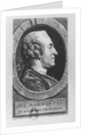 Portrait of Jean François Marmontel, 1765 by Augustin de Saint-Aubin