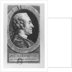 Portrait of Jean François Marmontel, 1765 by Augustin de Saint-Aubin