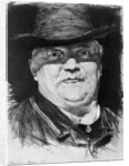 Portrait of Conrad Ferdinand Meyer by Karl Stauffer-Bern