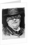 Portrait of Conrad Ferdinand Meyer by Karl Stauffer-Bern