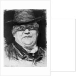 Portrait of Conrad Ferdinand Meyer by Karl Stauffer-Bern