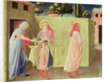 The Healing of Palladia by SS. Cosmas and Damian, predella from the Annalena Altarpiece, 1434 by Fra Angelico