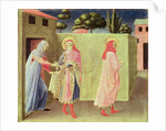 The Healing of Palladia by SS. Cosmas and Damian, predella from the Annalena Altarpiece, 1434 by Fra Angelico