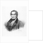 Portrait of Charles Nodier, 19th century by Emile Lassalle