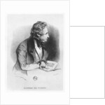 Alfred de Vigny by Jean Francois Gigoux