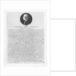 L'Homme de la Nature et de la Verité, Jean-Jacques Rousseau by French School