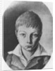 Portrait of Charles Augustin Sainte-Beuve, aged 9 by E. de Bonnieres