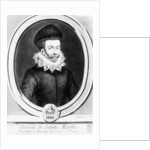 Portrait of Scévole de Sainte-Marthe by Gerard Edelinck