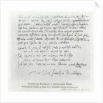 Letter from François Rabelais to Guillaume Budé dated 4 March 1521 by French School