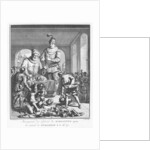 Gargantua rewarding officers after the victory of Picrochole by Pierre Tanje