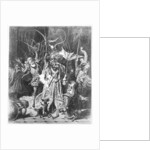 The Pinochle Player by Gustave Dore