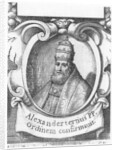 Pope Alexander III by French School