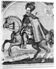 Equestrian portrait of Aleksey Mikhailovich, Tsar of Russia by French School
