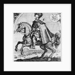 Equestrian portrait of Aleksey Mikhailovich, Tsar of Russia by French School