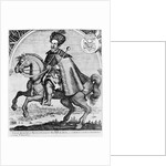 Equestrian portrait of Aleksey Mikhailovich, Tsar of Russia by French School