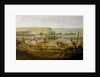 Napoleon Visiting the Camp at Boulogne in July 1804, detail of the port, 1806 by Jean-Francois Hue