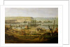 Napoleon Visiting the Camp at Boulogne in July 1804, detail of the port, 1806 by Jean-Francois Hue