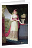 Josephine Tasher de la Pagerie Empress of the French, gazing at a bust of her son Eugene de Beauharnais at Malmaison, 1808 by Baron Antoine Jean Gros