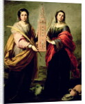 St. Justina and St. Rufina, 1675 by Bartolome Esteban Murillo