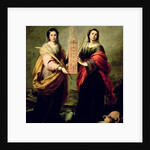 St. Justina and St. Rufina, 1675 by Bartolome Esteban Murillo