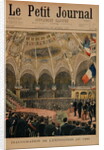 Inauguration of the Universal Exhibition of 1900, Paris by French School