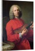 Jean-Philippe Rameau with a Violin by Jacques Andre Joseph Camelot Aved