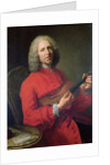 Jean-Philippe Rameau with a Violin by Jacques Andre Joseph Camelot Aved