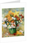 Bouquet of Chrysanthemums, c.1884 by Pierre Auguste Renoir