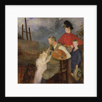 The Painter Thaulow and his Children, or The Thaulow Family, 1895 by Jacques-Emile Blanche