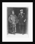Li-Hung-Tchang on a tour of Europe in 1896 with Otto von Bismarck by French School