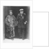Li-Hung-Tchang on a tour of Europe in 1896 with Otto von Bismarck by French School