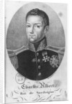 Charles Albert, King of Sardinia by French School