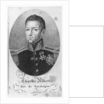 Charles Albert, King of Sardinia by French School
