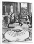 The Coronation of Charles the Bald in 875 by French School