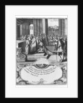 The Coronation of Charles the Bald in 875 by French School