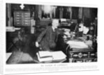 Joseph Caillaux speaking on the radio in 1925 by French Photographer