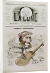 Front cover of 'La Lune', with a caricature of Jacques Offenbach 4th November 1866 by Andre Gill