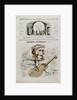Front cover of 'La Lune', with a caricature of Jacques Offenbach 4th November 1866 by Andre Gill