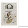 Front cover of 'La Lune', with a caricature of Jacques Offenbach 4th November 1866 by Andre Gill