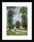 The Road to Marly-le-Roi, or The Road to Versailles, 1875 by Alfred Sisley